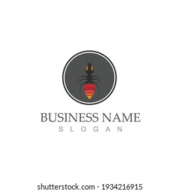 Ant Logo template vector illustration design