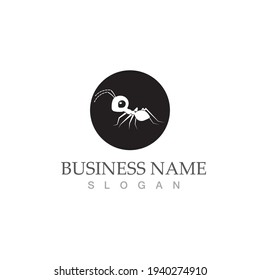 Ant Logo template vector illustration design