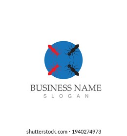 Ant Logo template vector illustration design
