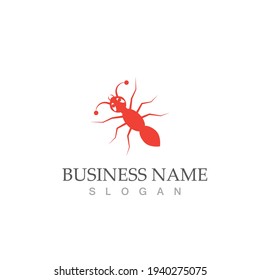 Ant Logo template vector illustration design