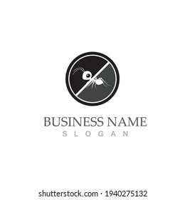 Ant Logo template vector illustration design