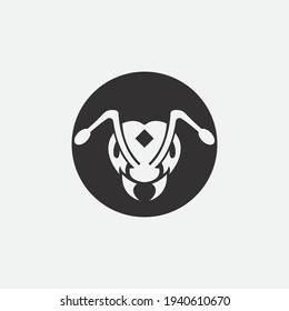 Ant Logo template vector illustration design