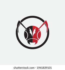 Ant Logo template vector illustration design