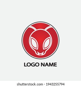 Ant Logo template vector illustration design