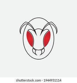 Ant Logo template vector illustration design