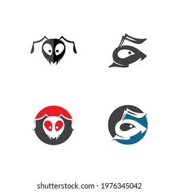 Ant Logo template vector illustration design