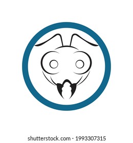 Ant Logo template vector illustration design