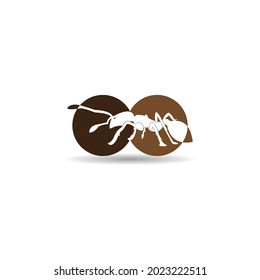Ant Logo template vector illustration design