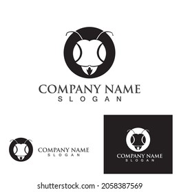 Ant Logo template vector illustration design