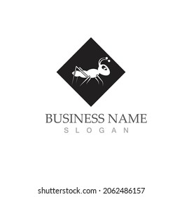 Ant Logo template vector illustration design