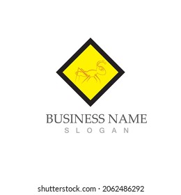 Ant Logo template vector illustration design