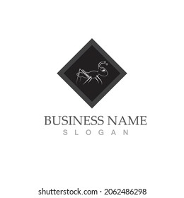Ant Logo template vector illustration design