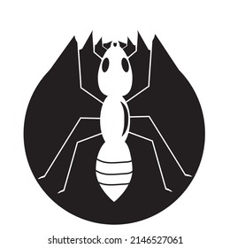 Ant Logo template vector illustration design
