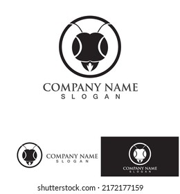 Ant Logo template vector illustration design