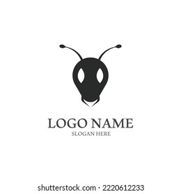 Ant Logo template vector illustration design