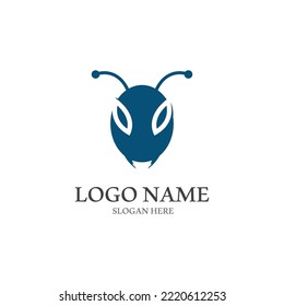 Ant Logo template vector illustration design