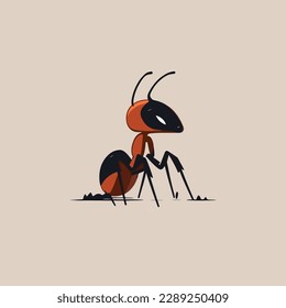 Ant Logo template vector illustration design