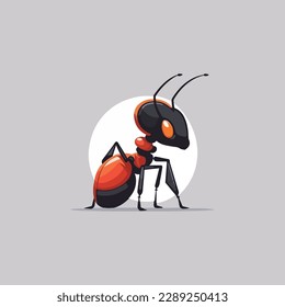 Ant Logo template vector illustration design