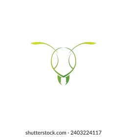 Vorlage für Ants-Logo, Vektorgrafik-Design