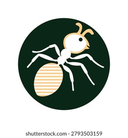 Ant Logo template vector illustration design