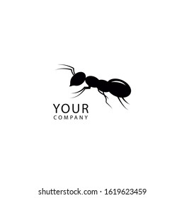 ant logo vector illustration. ant logo desing, symbol icon.