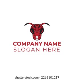 Ant logo vector illustration template