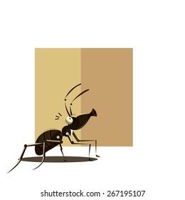 Ant Mascot cartoon great for any use. Vector EPS10.