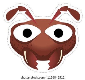 ant  mask  for children's masquerade