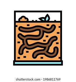 ant pet color icon vector. ant pet sign. isolated symbol illustration