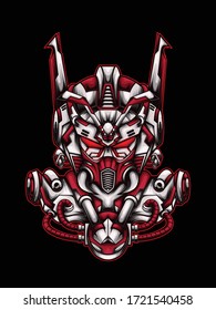 Ant robot illustration for t-shirt or merchandise