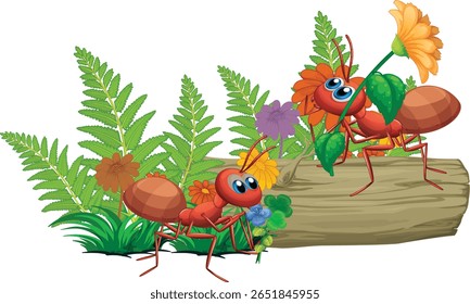 Silhueta do Ant - Gráfico vetorial mínimo