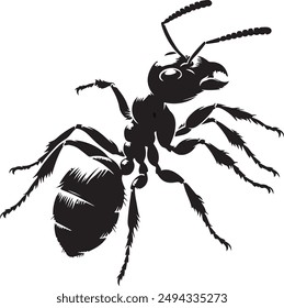 Ant Silhouette Vector Design eps
