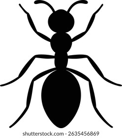 Ant silhouette vector illustration design