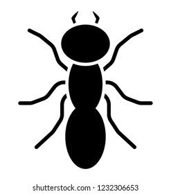 Ant solid icon design