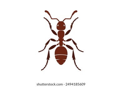 Ant vector art illustration free eps file 
