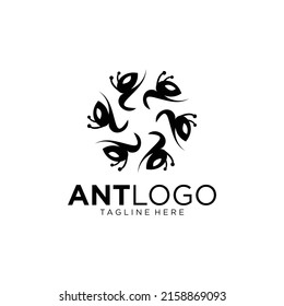 Ant Vector Design Logo Illustration