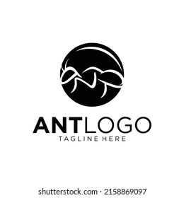 Ant Vector Design Logo Illustration