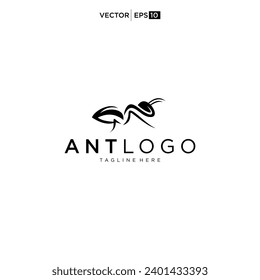 Ant Vector Design Logo Illustration