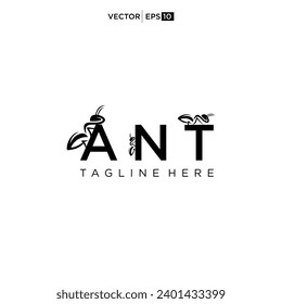 Ant Vector Design Logo Illustration