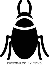ant vector glyph flat icon