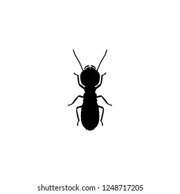 ant vector icon. ant sign on white background. ant icon for web and app
