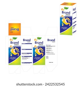 antacid syrup Appetite stomach Syrup packaging box k