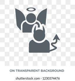 antagonist icon. Trendy flat vector antagonist icon on transparent background from Fairy Tale collection. 