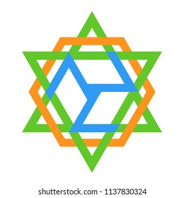 Antahkarana Logo, Sacred Geometry svg