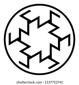 Antahkarana Symbol, Power Healing Tool svg