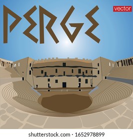 Antalya, Perge , Turkey, antalya perge