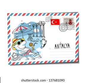 Antalya postcard