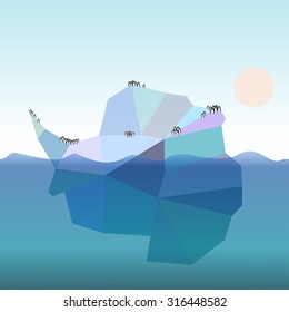 Antarctic iceberg