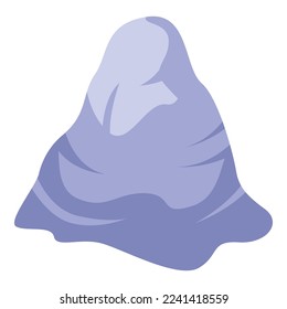 Antarctic iceberg icon isometric vector. Ice berg. Arctic risk