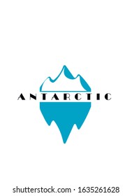 Antarctic logotype on a white background